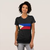 Philippinische Flagge, philippinische T-Shirt (Vorne ganz)