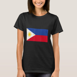 Philippinische Flagge Pinoy Filipino Pinoy Sun T-Shirt