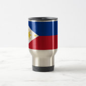 philippinische Flagge Reisebecher (Mittel)