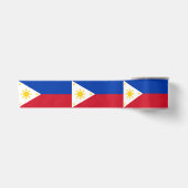 philippinische Flagge Satinband (Vorderseite)