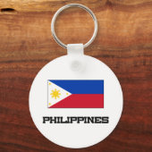 philippinische Flagge Schlüsselanhänger (Vorderseite)