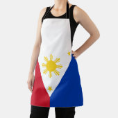 philippinische Flagge Schürze (InSitu)