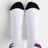 philippinische Flagge Socken (Oben)