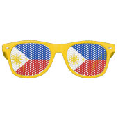 philippinische Flagge Sonnenbrille (Vorderseite)