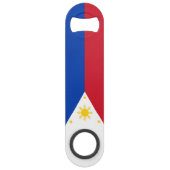 philippinische Flagge Speed Flaschenöffner (Vorderseite)