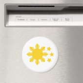 Philippinische Flagge - Stolz, Pinoy zu sein! Magnet (In Situ (Geschirrspüler))