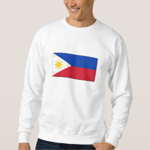 philippinische Flagge Sweatshirt