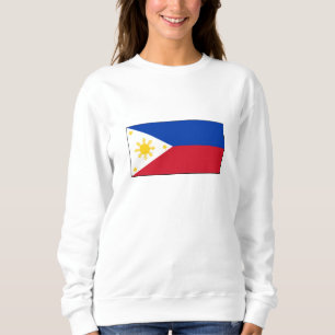philippinische Flagge Sweatshirt