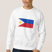 philippinische Flagge Sweatshirt (Vorderseite)