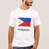 philippinische Flagge T-Shirt (Vorderseite)