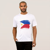 philippinische Flagge T-Shirt (Vorne ganz)