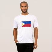 philippinische Flagge T-Shirt (Vorne ganz)