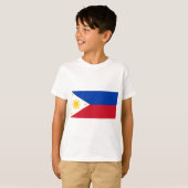 Philippinische Flagge T-Shirt (Vorne ganz)