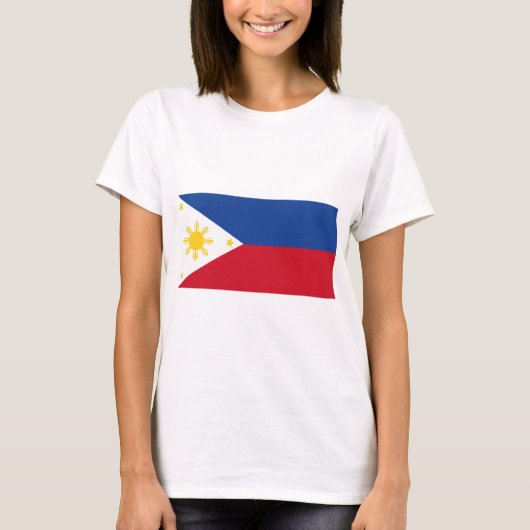 philippinische Flagge T-Shirt (Vorderseite)
