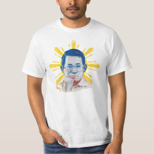 Philippinische Flagge themed Ninoy Shirt