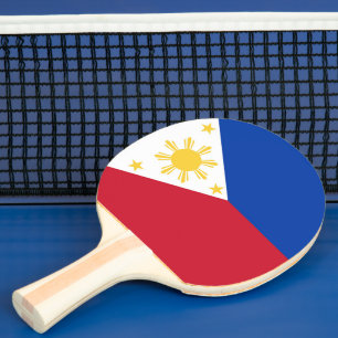 philippinische Flagge Tischtennis Schläger