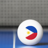 philippinische Flagge Tischtennisball (Netto)