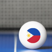 philippinische Flagge Tischtennisball (Netto)
