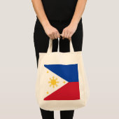 philippinische Flagge Tragetasche (Vorderseite (Produkt))