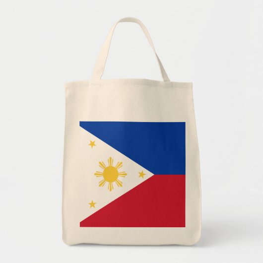 philippinische Flagge Tragetasche (Vorne)