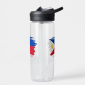 philippinische Flagge Trinkflasche (Links)
