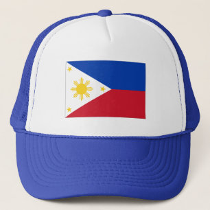 philippinische Flagge Truckerkappe