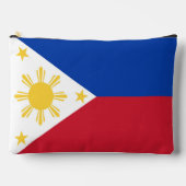 philippinische Flagge Zubehörtasche (Vorderseite)