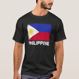 Philippinische Flaggenunterstützung Philippinische T-Shirt