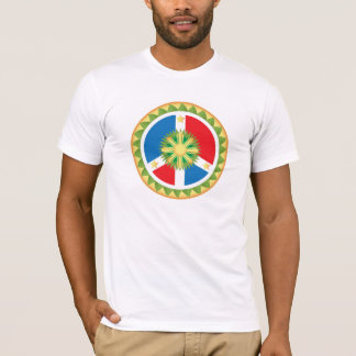 Philippinische Friedenszeichen-Mandala T-Shirt
