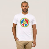 Philippinische Friedenszeichen-Mandala T-Shirt (Vorne ganz)