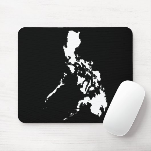 Philippinische Karte Mousepad (Mit Mouse)