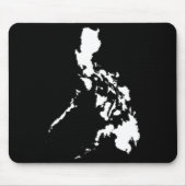 Philippinische Karte Mousepad (Vorne)