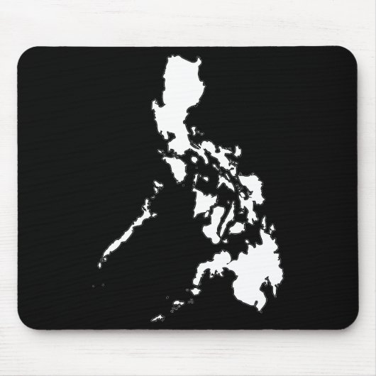Philippinische Karte Mousepad (Vorne)