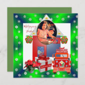 Philippinische Kinder, Feiertagskarte (Vorne/Hinten)