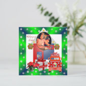 Philippinische Kinder, Feiertagskarte (Stehend Vorderseite)