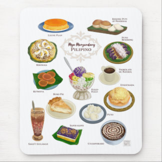 philippinische Küche / Meryenda / Desserts Mousepad