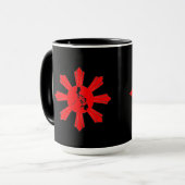 Philippinische Logo-Tasse Tasse (Vorderseite Links)