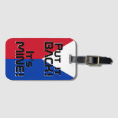 Philippinische Nationalflagge Funny Patriotic Gepäckanhänger (Vorderseite (Horizontal))