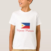 Philippinische Prinzessin 1 T-Shirt (Vorderseite)