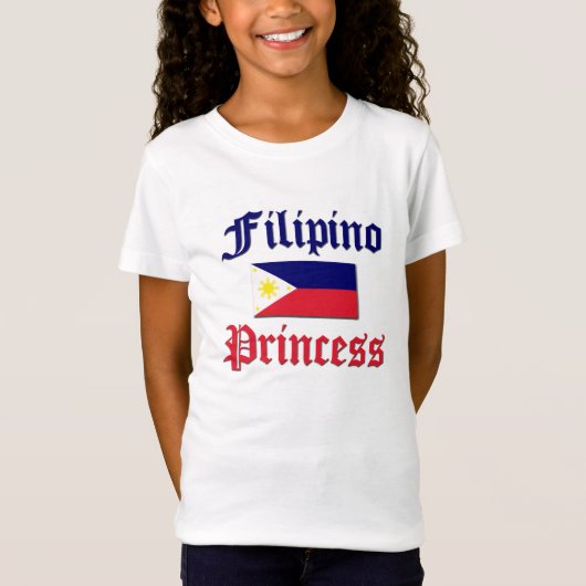 Philippinische Prinzessin T-Shirt (Vorderseite)