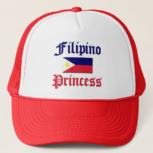 Philippinische Prinzessin Truckerkappe (Vorderseite)