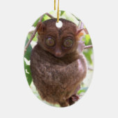 Philippinische Tarsier Verzierung Keramikornament (Hinten)