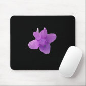 Philippinische Violett auf Schwarz Mousepad (Mit Mouse)