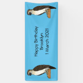 Philippinischer Adler-Cartoon Banner (Vertikal)