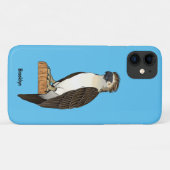 Philippinischer Adler-Cartoon Case-Mate iPhone Hülle (Rückseite (Horizontal))