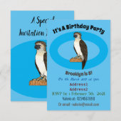 Philippinischer Adler-Cartoon Einladung (Vorne/Hinten)