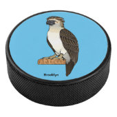 Philippinischer Adler-Cartoon Eishockey Puck (3/4)