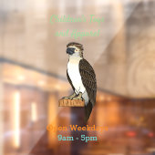 Philippinischer Adler-Cartoon Fensteraufkleber (Blatt 2)