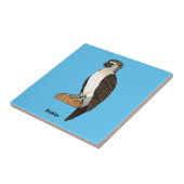 Philippinischer Adler-Cartoon Fliese (Seite)