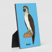 Philippinischer Adler-Cartoon Fotoplatte (Seite)